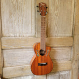 Ohana Concert CK-60CG All Solid Mahogany Gloss Cutaway Ukulele v104