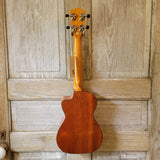 Ohana Concert CK-60CG All Solid Mahogany Gloss Cutaway Ukulele v104