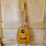 Ohana Concert Pineapple PKC-220G All Solid Mango Ukulele v106