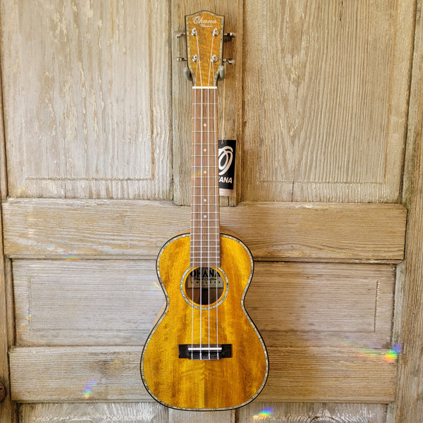 Ohana Concert CK-220G All Solid Mango Gloss Ukulele v107