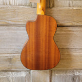 Ohana Concert CK-35CE All Solid Mahogany Cutaway A/E Ukulele v113
