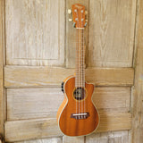 Ohana Concert CK-20CE Blem Solid Mahogany Top / Laminate Back and Sides A/E Cutaway Ukulele v117