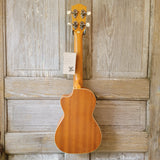 Ohana Concert CK-20CE Blem Solid Mahogany Top / Laminate Back and Sides A/E Cutaway Ukulele v117