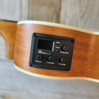 Ohana Concert CK-20CE Blem Solid Mahogany Top / Laminate Back and Sides A/E Cutaway Ukulele v117