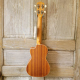 Ohana Concert CK-20CE Blem Solid Mahogany Top / Laminate Back and Sides A/E Cutaway Ukulele v119