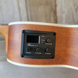 Ohana Concert CK-20CE Blem Solid Mahogany Top / Laminate Back and Sides A/E Cutaway Ukulele v119