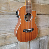 Ohana Concert CK-20CE Blem Solid Mahogany Top / Laminate Back and Sides A/E Cutaway Ukulele v120