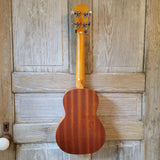 Ohana Tenor Starter Pack TK-10 Laminate Mahogany Ukulele Bag, Tuner, Strap, Button v122