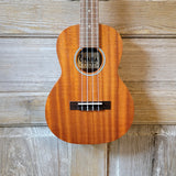 Ohana Tenor Starter Pack TK-10 Laminate Mahogany Ukulele Bag, Tuner, Strap, Button v123