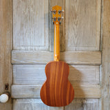 Ohana Tenor Starter Pack TK-10 Laminate Mahogany Ukulele Bag, Tuner, Strap, Button v123