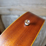 Ohana Tenor Starter Pack TK-10 Laminate Mahogany Ukulele Bag, Tuner, Strap, Button v123