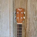 Ohana Tenor Starter Pack TK-10 Laminate Mahogany Ukulele Bag, Tuner, Strap, Button v125