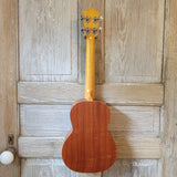 Ohana Tenor Starter Pack TK-10 Laminate Mahogany Ukulele Bag, Tuner, Strap, Button v125