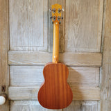 Ohana Tenor Starter Pack TK-10 Laminate Mahogany Ukulele Bag, Tuner, Strap, Button v126