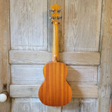 Ohana Tenor Starter Pack TK-10 Laminate Mahogany Ukulele Bag, Tuner, Strap, Button v127