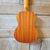 Ohana Tenor Starter Pack TK-10 Laminate Mahogany Ukulele Bag, Tuner, Strap, Button v127