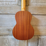 Ohana Tenor Starter Pack TK-10 Laminate Mahogany Ukulele Bag, Tuner, Strap, Button v128