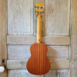 Ohana Tenor Starter Pack TK-10 Laminate Mahogany Ukulele Bag, Tuner, Strap, Button v133