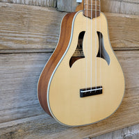 Ohana Soprano Vita VK-70 Solid Spruce Top/ Laminate Mahogany Ukulele h143