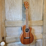 Ohana Tenor TK-20CE Blem Solid Mahogany Top / Laminate Back and Sides A/E Cutaway Ukulele v145
