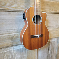 Ohana Tenor TK-20CE Blem Solid Mahogany Top / Laminate Back and Sides A/E Cutaway Ukulele v145