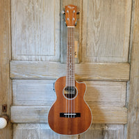 Ohana Tenor TK-20CE Blem Solid Mahogany Top / Laminate Back and Sides A/E Cutaway Ukulele v146