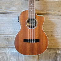 Ohana Tenor TK-20CE Blem Solid Mahogany Top / Laminate Back and Sides A/E Cutaway Ukulele v146
