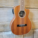 Ohana Tenor TK-20CE Blem Solid Mahogany Top / Laminate Back and Sides A/E Cutaway Ukulele v146