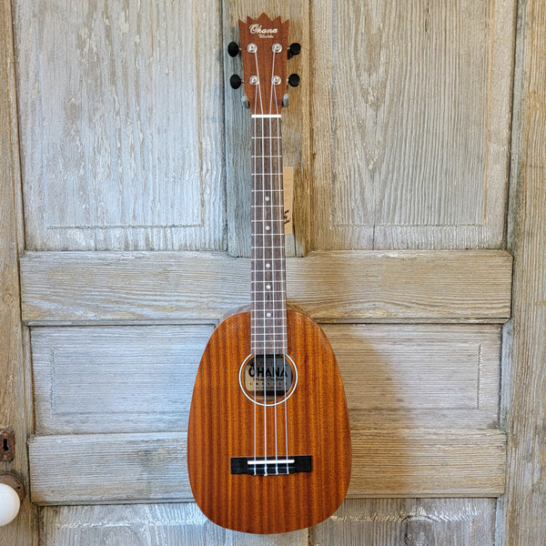 Ohana Tenor Pineapple PKT-25G All Solid Mahogany Gloss Ukulele v147