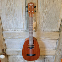 Ohana Tenor Pineapple PKT-25G All Solid Mahogany Gloss Ukulele v148