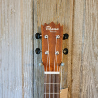 Ohana Tenor Pineapple PKT-25G All Solid Mahogany Gloss Ukulele v148