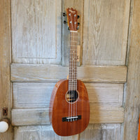 Ohana Tenor Pineapple PKT-25G All Solid Mahogany Gloss Ukulele v148