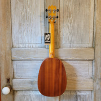 Ohana Tenor Pineapple PKT-25G All Solid Mahogany Gloss Ukulele v148