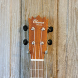 Ohana Tenor Pineapple PKT-25G All Solid Mahogany Gloss Ukulele v149