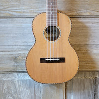 Ohana Tenor TK-50WG Blem Solid Cedar Top / Laminate Willow Gloss Ukulele v151