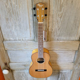 Ohana Tenor TK-50WG Blem Solid Cedar Top / Laminate Willow Gloss Ukulele v151