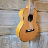 Ohana Tenor TK-50WG Blem Solid Cedar Top / Laminate Willow Gloss Ukulele v151