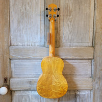 Ohana Tenor TK-50WG Blem Solid Cedar Top / Laminate Willow Gloss Ukulele v151