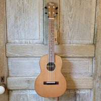 Ohana Tenor TK-50WG Blem Solid Cedar Top / Laminate Willow Gloss Ukulele v152
