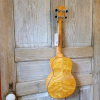 Ohana Tenor TK-50WG Blem Solid Cedar Top / Laminate Willow Gloss Ukulele v152