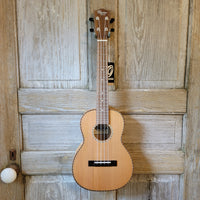 Ohana Tenor TK-50WG Blem Solid Cedar Top / Laminate Willow Gloss Ukulele v153