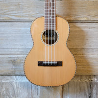 Ohana Tenor TK-50WG Blem Solid Cedar Top / Laminate Willow Gloss Ukulele v154