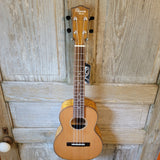 Ohana Tenor TK-50WG Blem Solid Cedar Top / Laminate Willow Gloss Ukulele v154