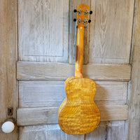Ohana Tenor TK-50WG Blem Solid Cedar Top / Laminate Willow Gloss Ukulele v154