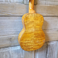 Ohana Tenor TK-50WG Blem Solid Cedar Top / Laminate Willow Gloss Ukulele v154
