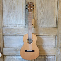 Ohana Tenor TK-50WG Blem Solid Cedar Top / Laminate Willow Gloss Ukulele v155