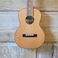 Ohana Tenor TK-50WG Blem Solid Cedar Top / Laminate Willow Gloss Ukulele v155