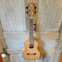 Ohana Tenor TK-50WG Blem Solid Cedar Top / Laminate Willow Gloss Ukulele v156