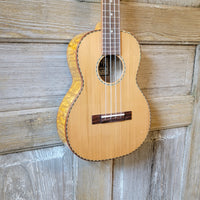 Ohana Tenor TK-50WG Blem Solid Cedar Top / Laminate Willow Gloss Ukulele v156