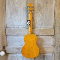 Ohana Tenor TK-70WG Blem Solid Spruce Top /Laminate Willow Ukulele v157